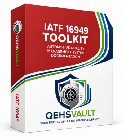 IATF 16949 Automotive Quality Management System Toolkit