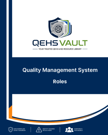 OH&S Roles, Responsibilities & Authorities